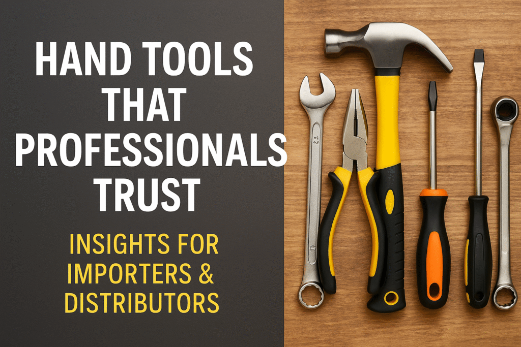 Hand Tools That Professionals Trust
