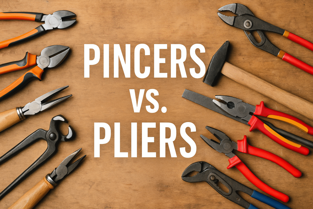 Pincers vs. Pliers