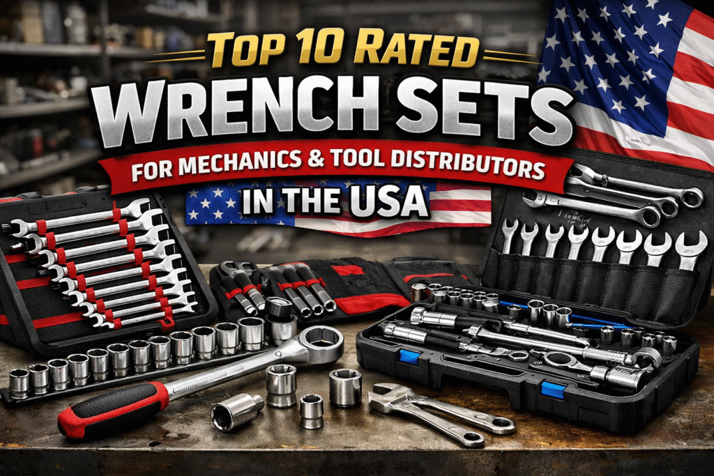 Top 10 Rated Wrench Sets for Mechanics and Tool Distributors in the USA