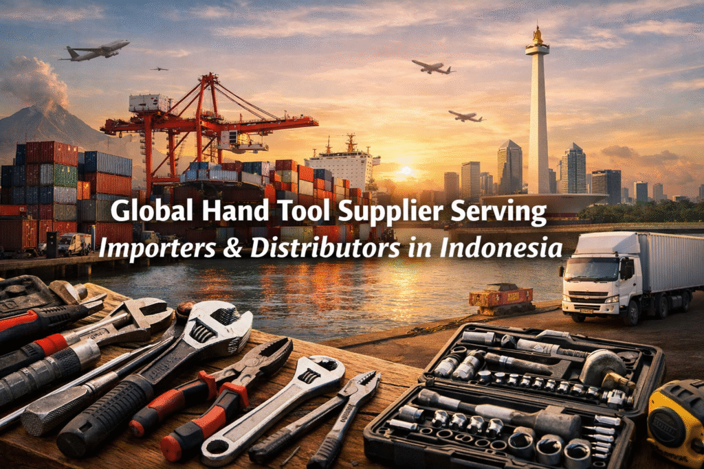 Hand Tool Supplier Serving Importers & Distributors in Indonesia